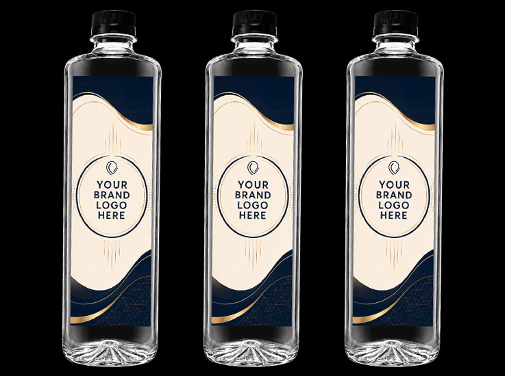 750ml premium customized bottle