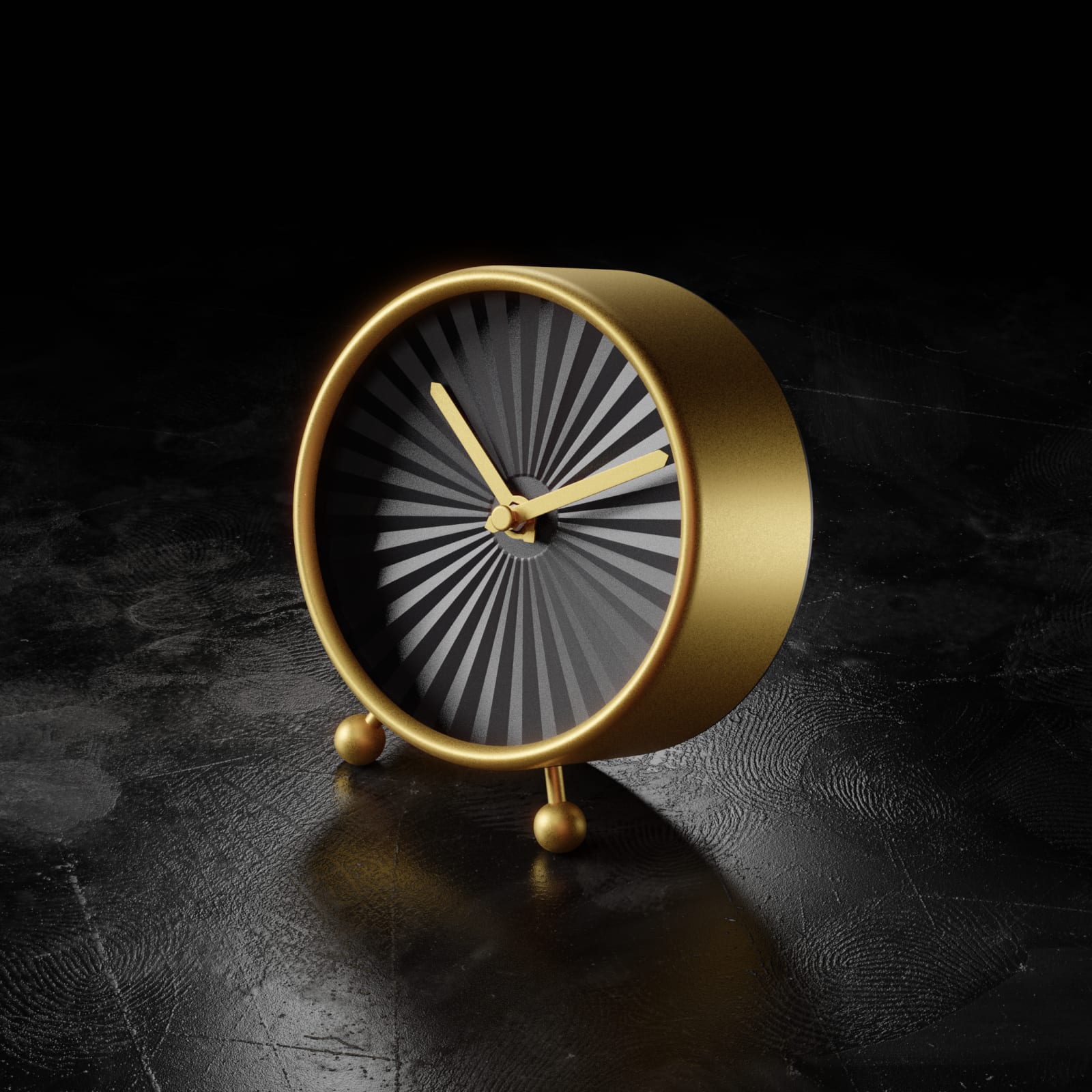 Golden Clock