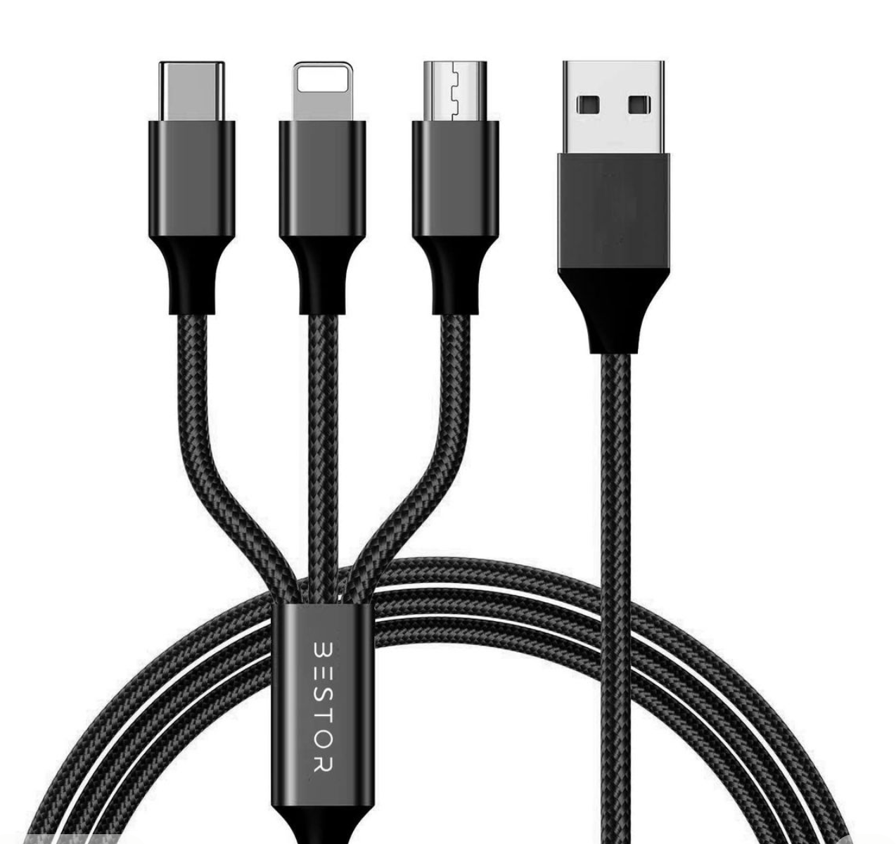 3-in-1 Multi-Pin Charging Cable