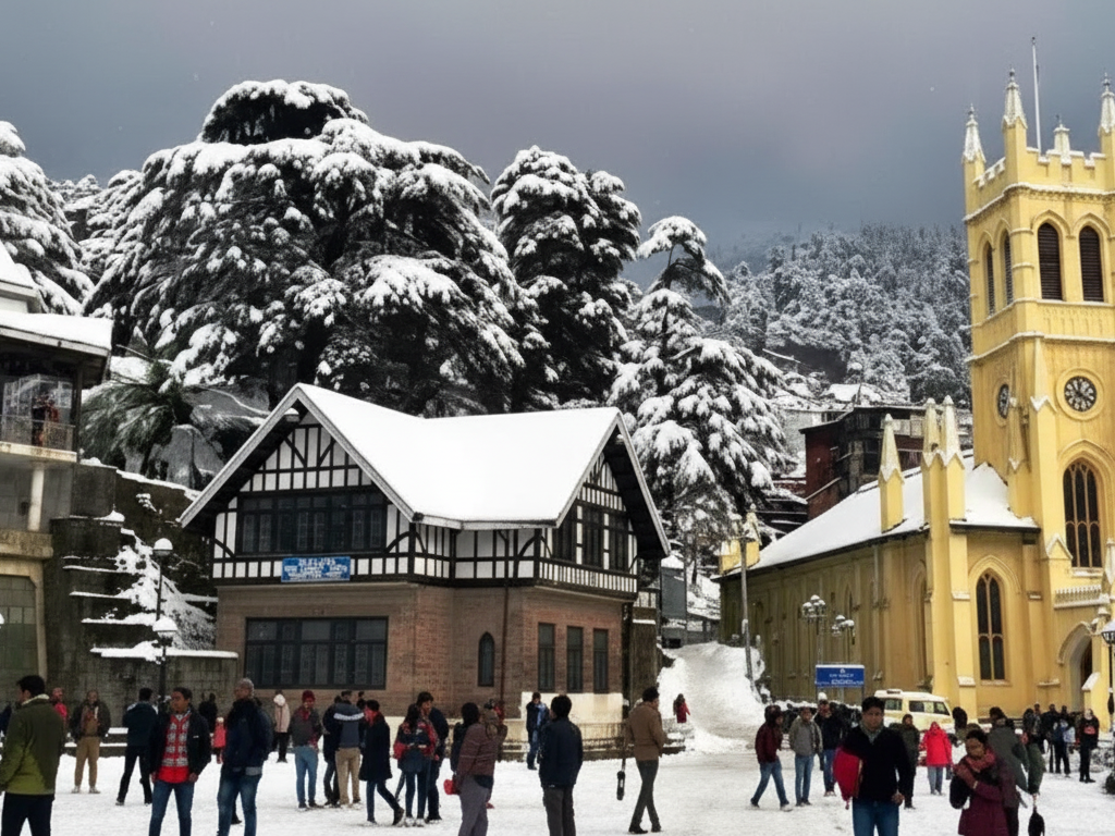 Shimla – Best Winter Destinations in India 2026