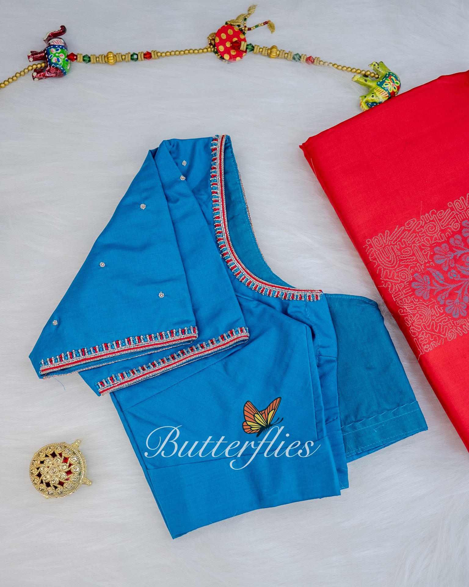Festive Designer Blouses — view 4