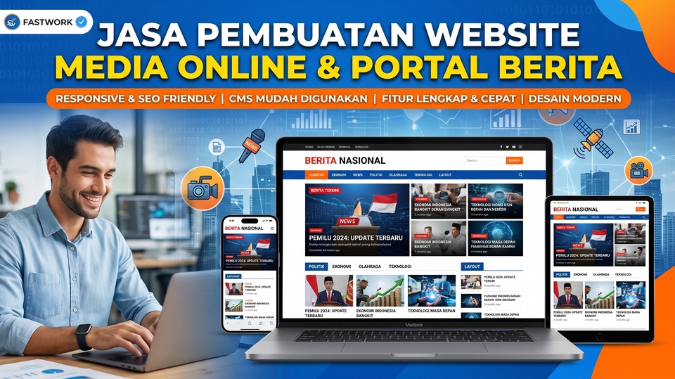 Buat Website Media Online