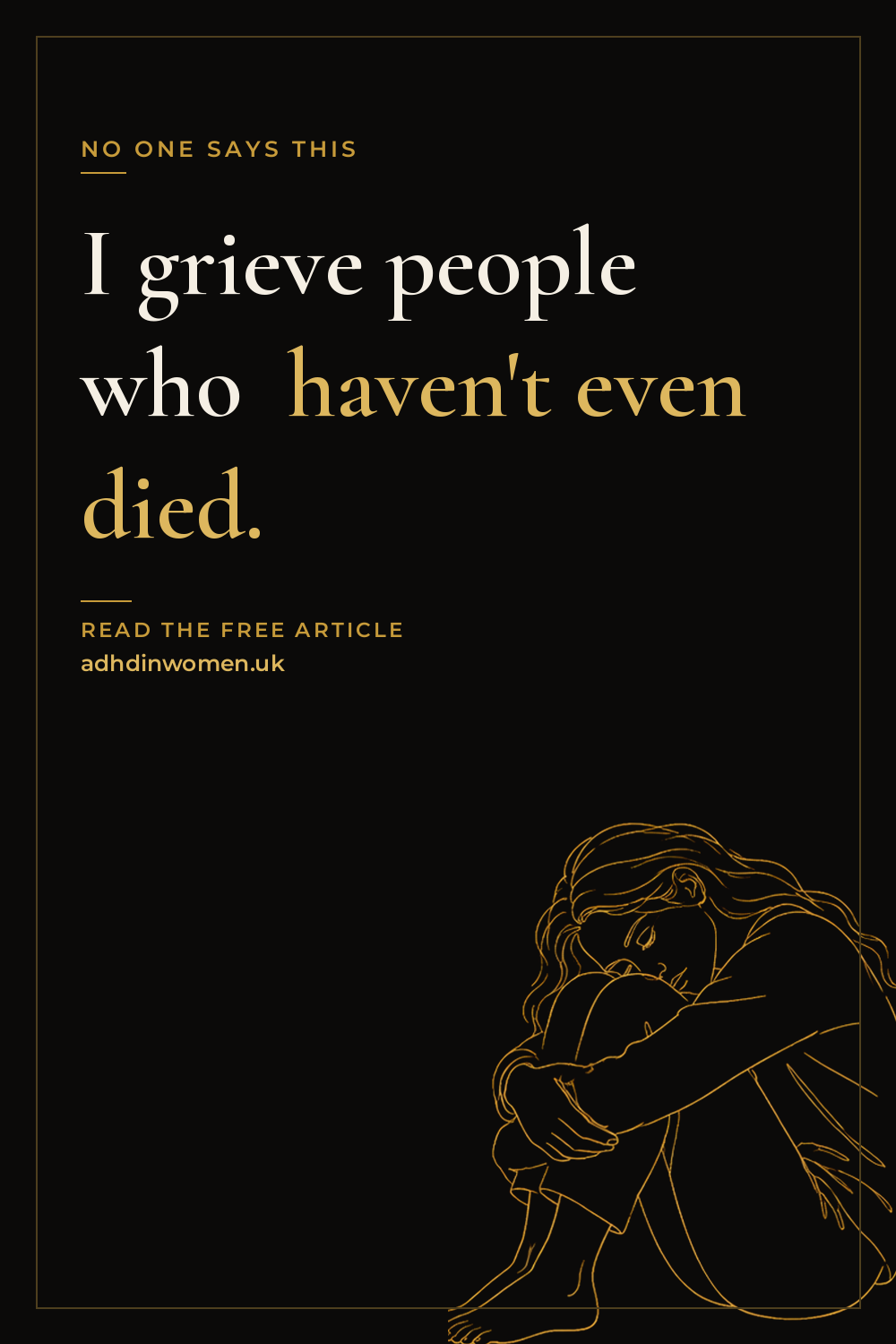 I Grieve People Who Haven't Even Died