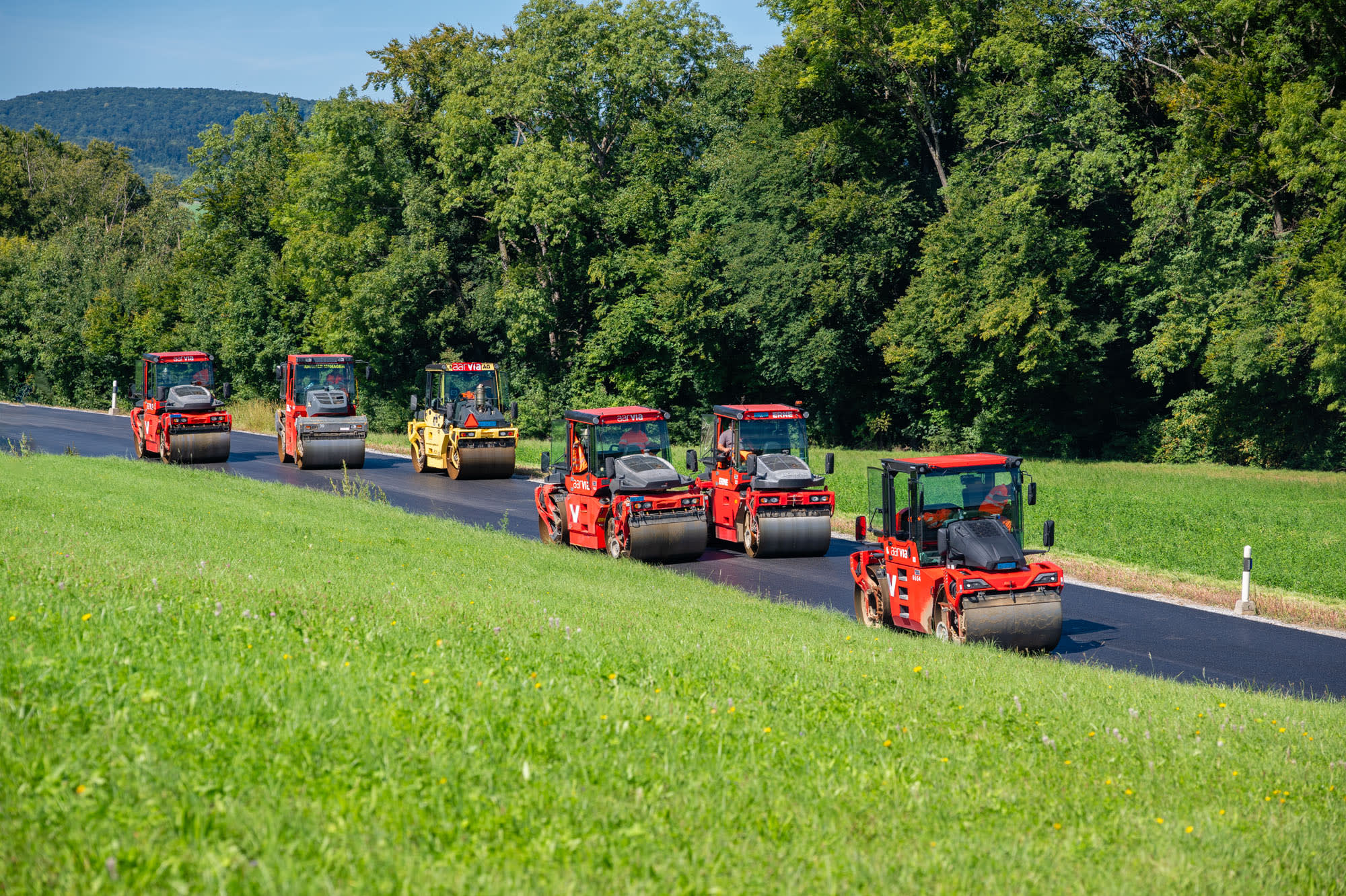 Projekt Bötzberg, Tiefbau, Strassensanierung – VZP Ingenieure AG