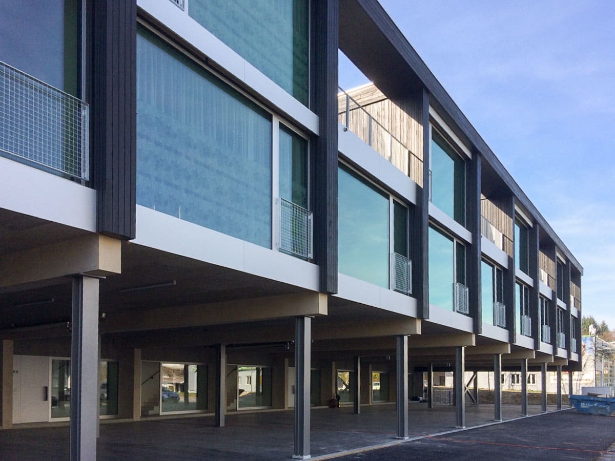 Reihenhausüberbauung Hausen (REFH Hausen) – Hochbau – VZP Ingenieure AG