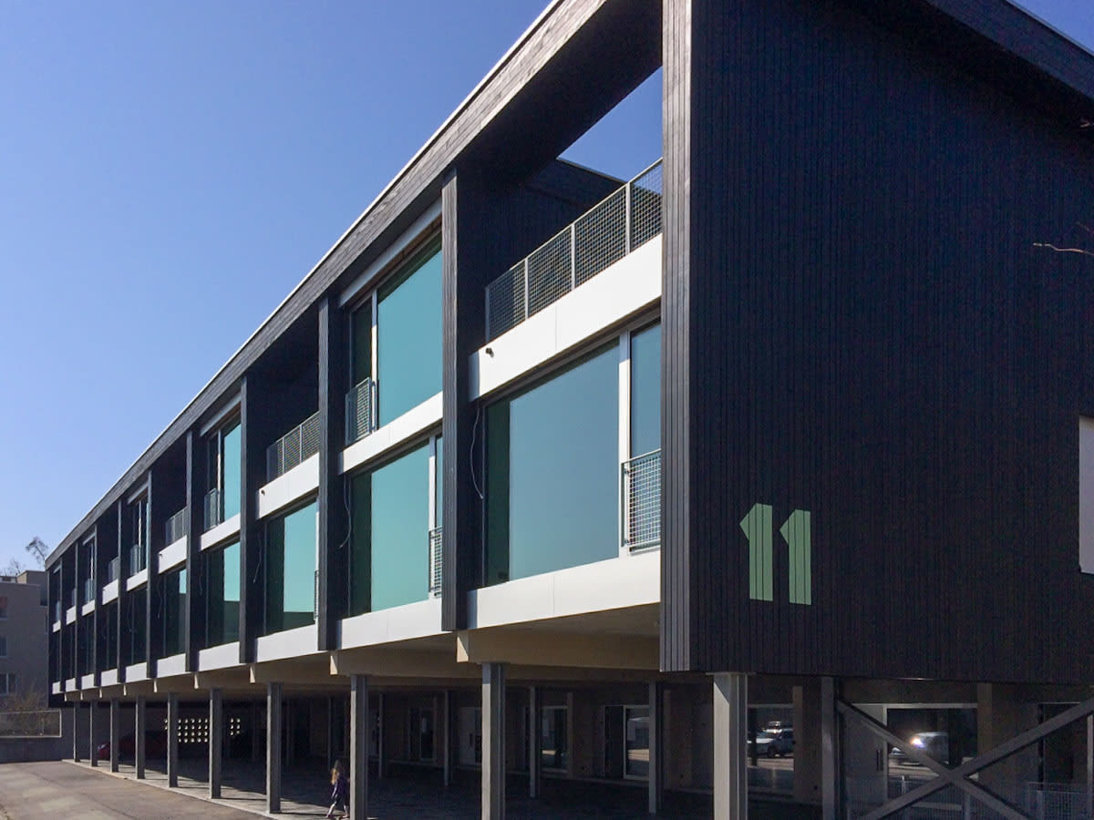 Reihenhausüberbauung Hausen (REFH Hausen) – Hochbau – VZP Ingenieure AG