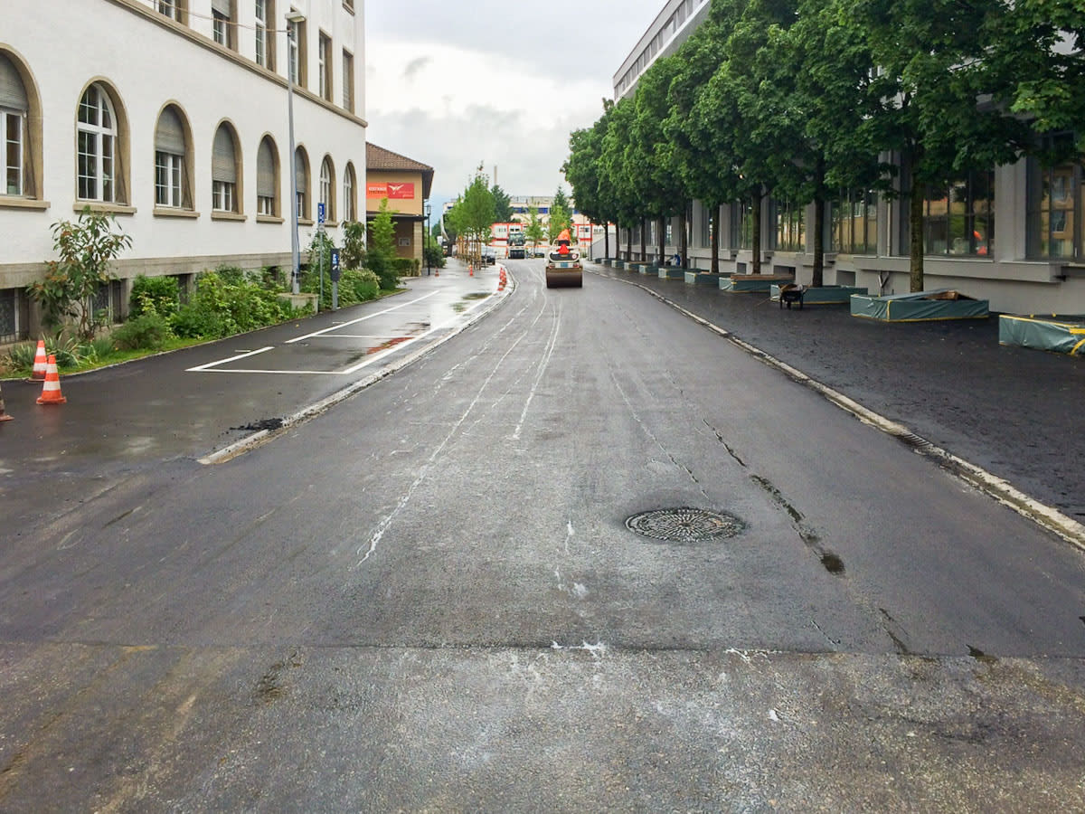 Sanierung Niederlenzer Kirchweg, Lenzburg – Tiefbau – VZP Ingenieure AG