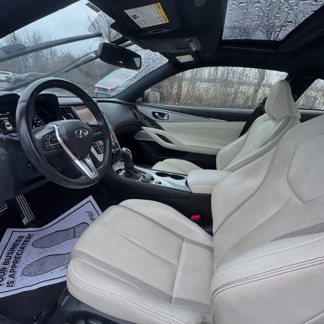 Infiniti Q60s Red Sport view 4