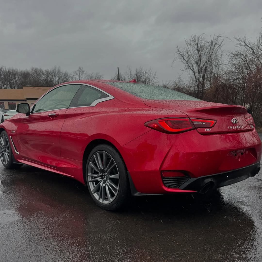 Infiniti Q60s Red Sport view 6