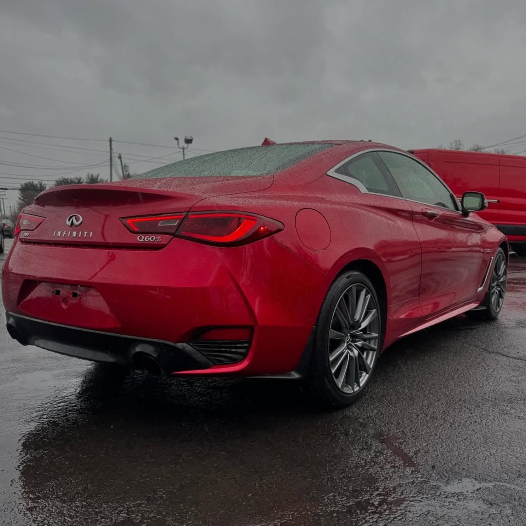 Infiniti Q60s Red Sport view 5