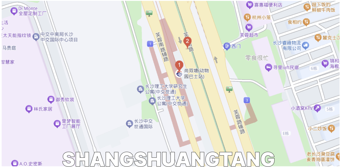 Shangshuangtang detail map