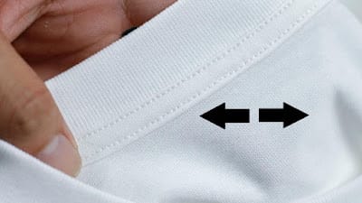 Vải cotton 2 chiều có độ co giãn theo chiều ngang, thoáng mát.