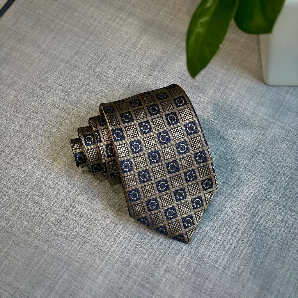 Caravat hoạ tiết N037