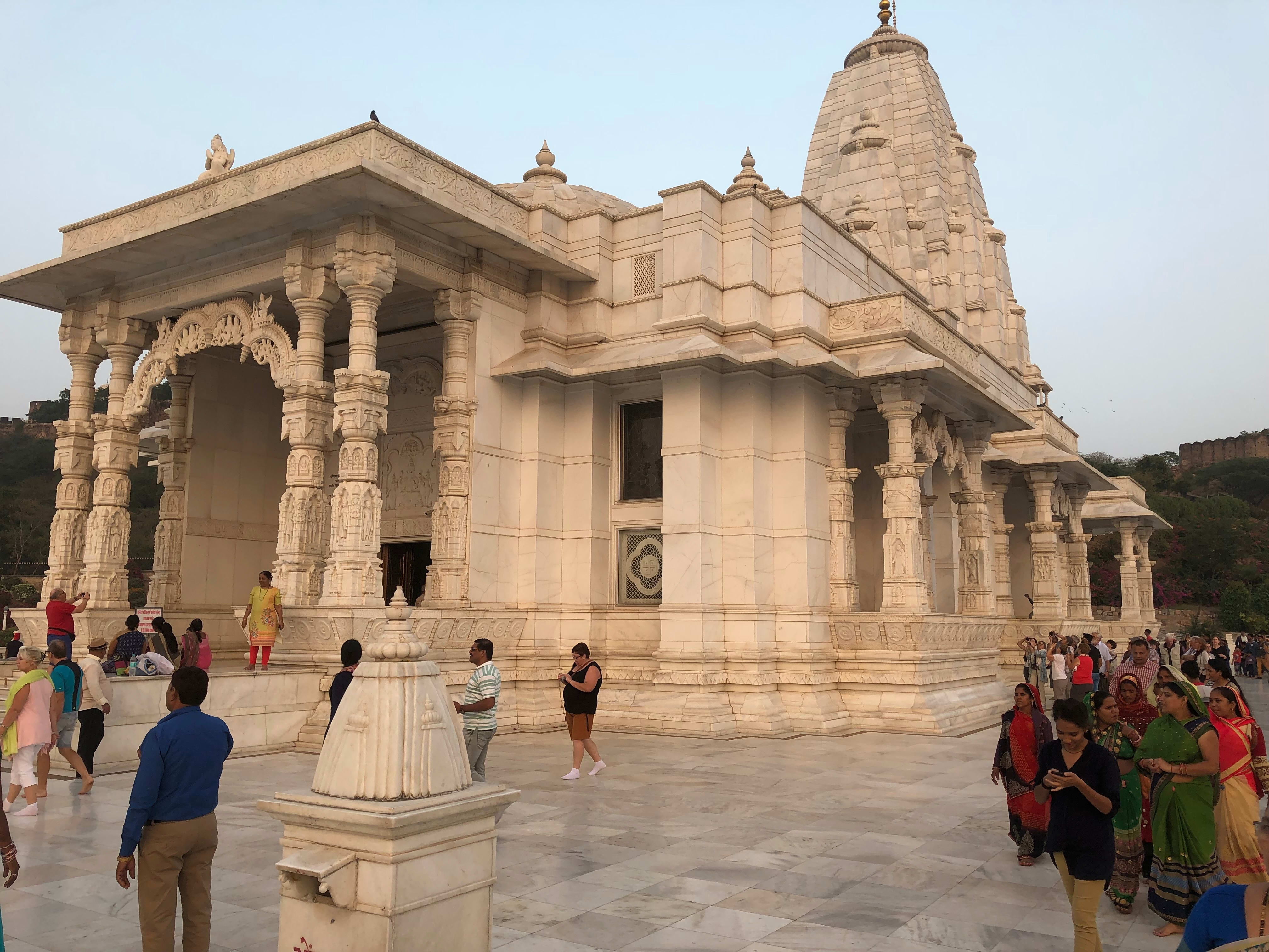 A further view of Jaipur’s architectural setting.