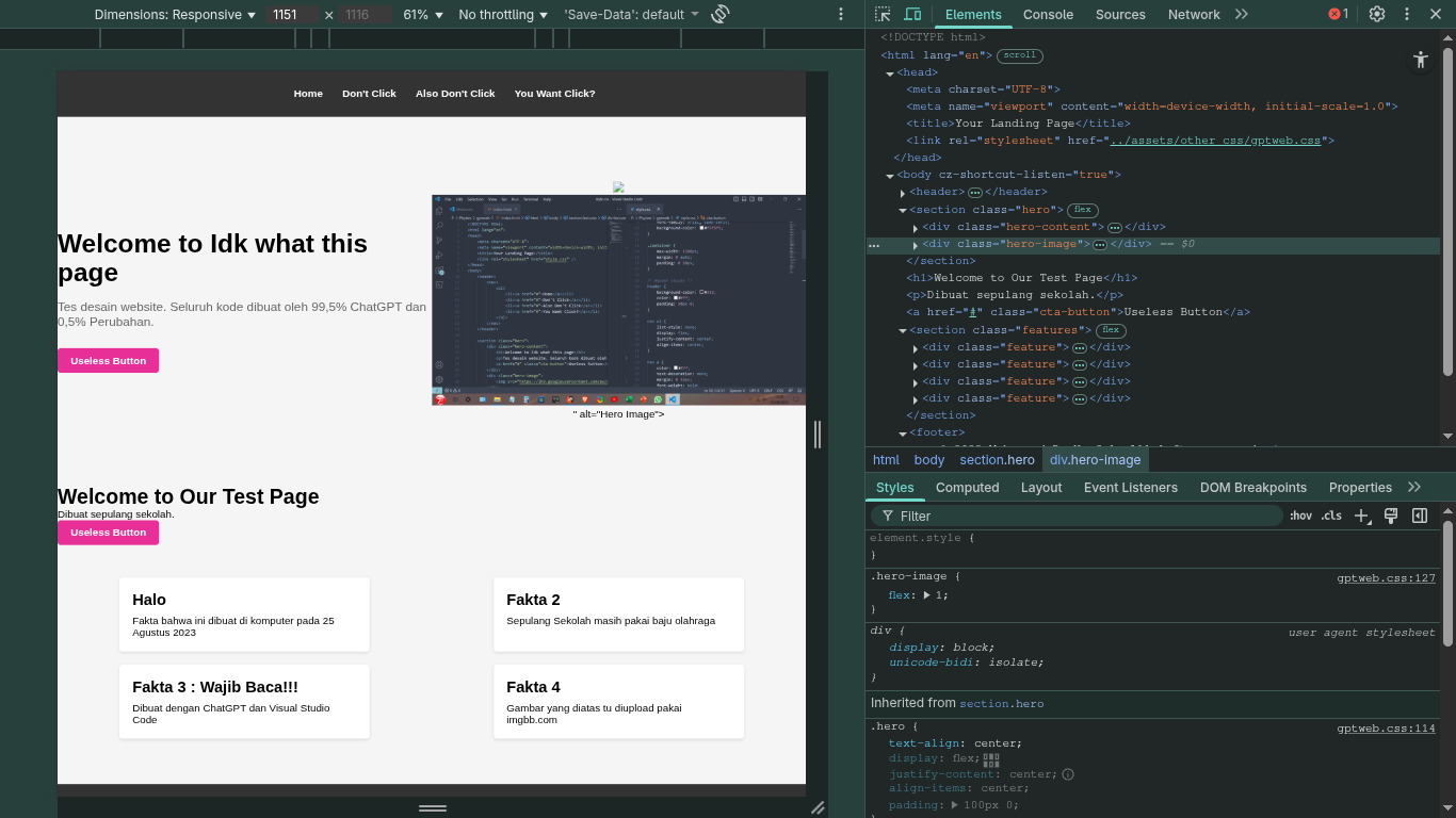 My first coding (vibing)