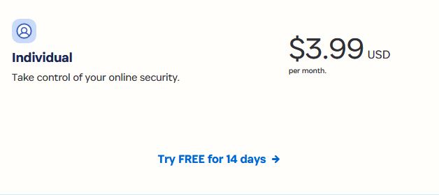 1Password Monthly Bill