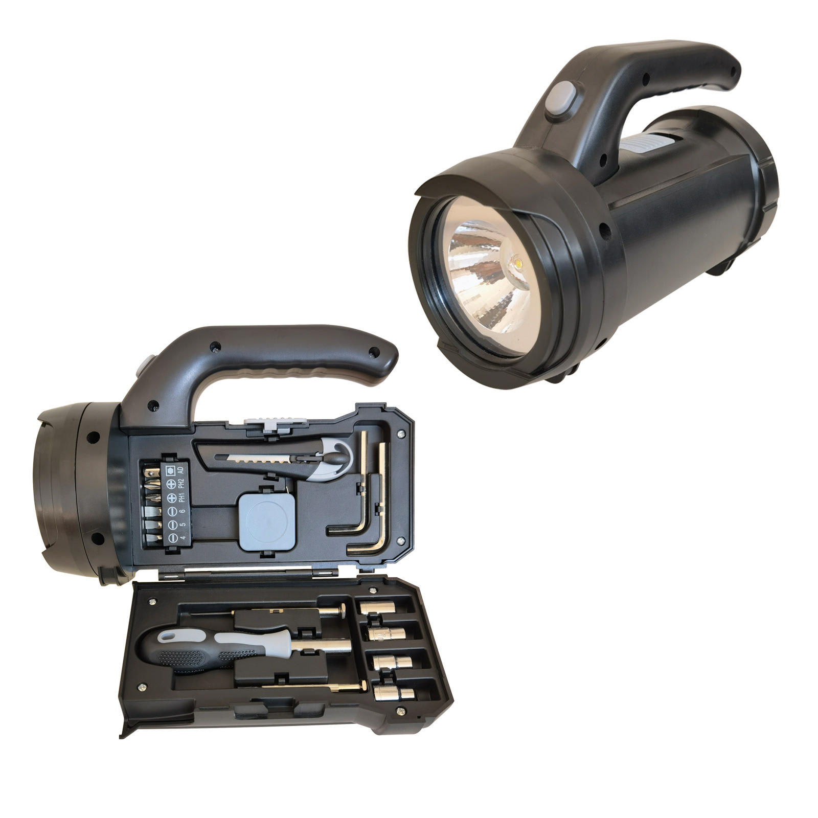 Tool Kit with LED torch