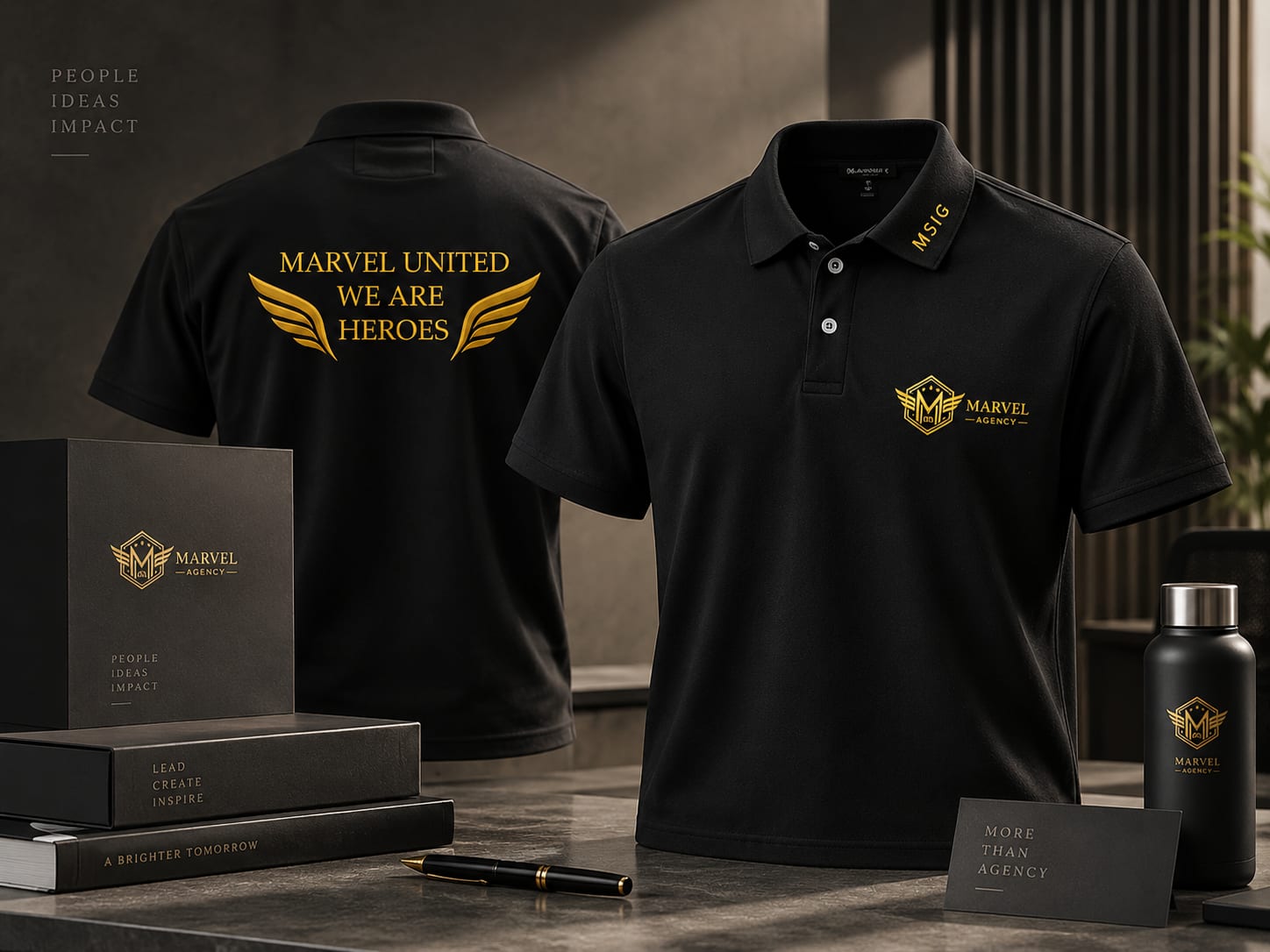 T-shirt and polo