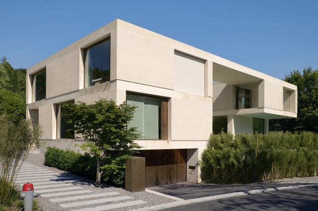 Façade en béton calcaire Ammocret Suivant