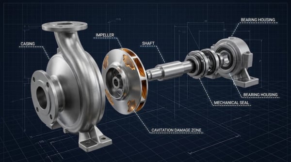 Why Your Pump Is Cavitating Even When the Numbers Look Fine?