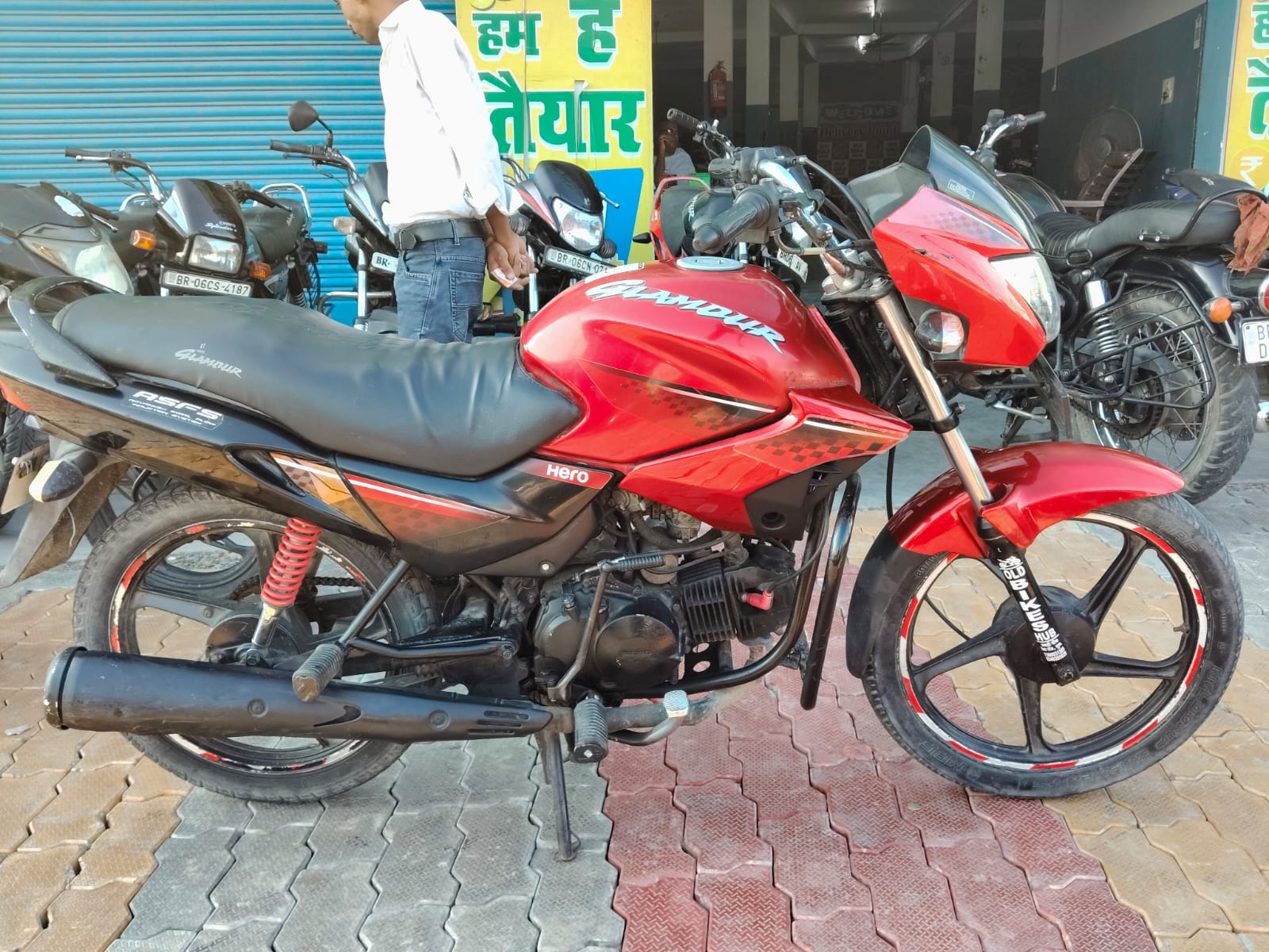 Hero Glamour 2019 in Muzaffarpur photo 4