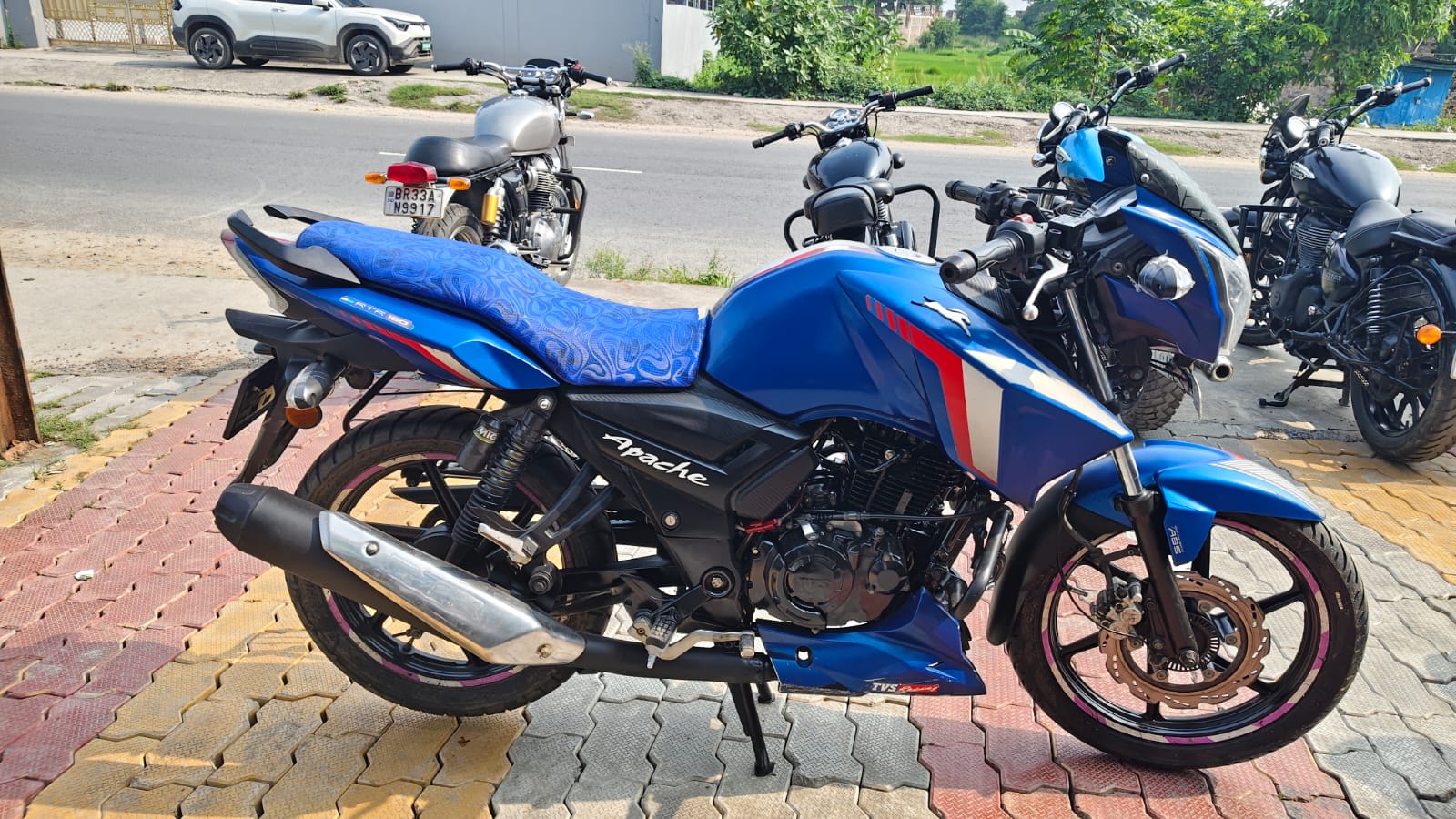 TVS APACHE 160 2V 2021 in Muzaffarpur  photo 2
