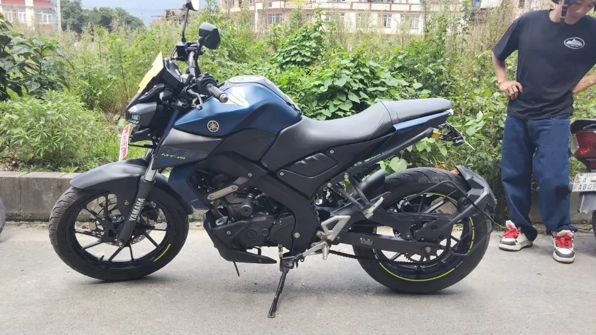 Second hand Yamaha MT-15 2021 in Nepal - MOTOVO Certified