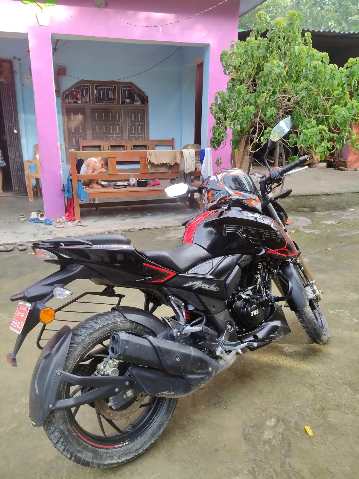 TVS Apache RTR 200 4V 2025 classic listing Nepal