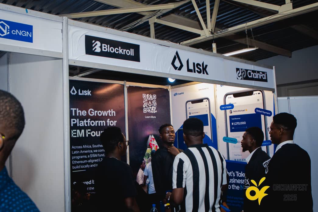 Lisk at the festival