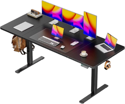 Huuger Electric Standing Desk - Adjustable Height & Ergonomic