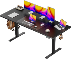 Huuger Electric Standing Desk - Adjustable Height & Ergonomic