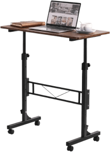 Amztabler Adjustable Mobile Standing Desk for Walking Pad