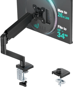 WALI Single Monitor Mount: Ergonomic Desk Space Saver