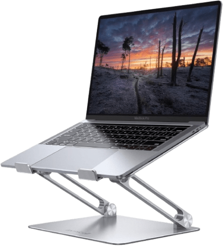Lamicall Adjustable Laptop Stand for Desk - Ergonomic & Portable