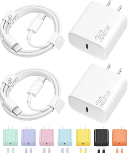Novobit 20W USB-C Fast Charger for iPhone, iPad & Android