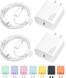 Novobit 20W USB-C Fast Charger for iPhone, iPad & Android