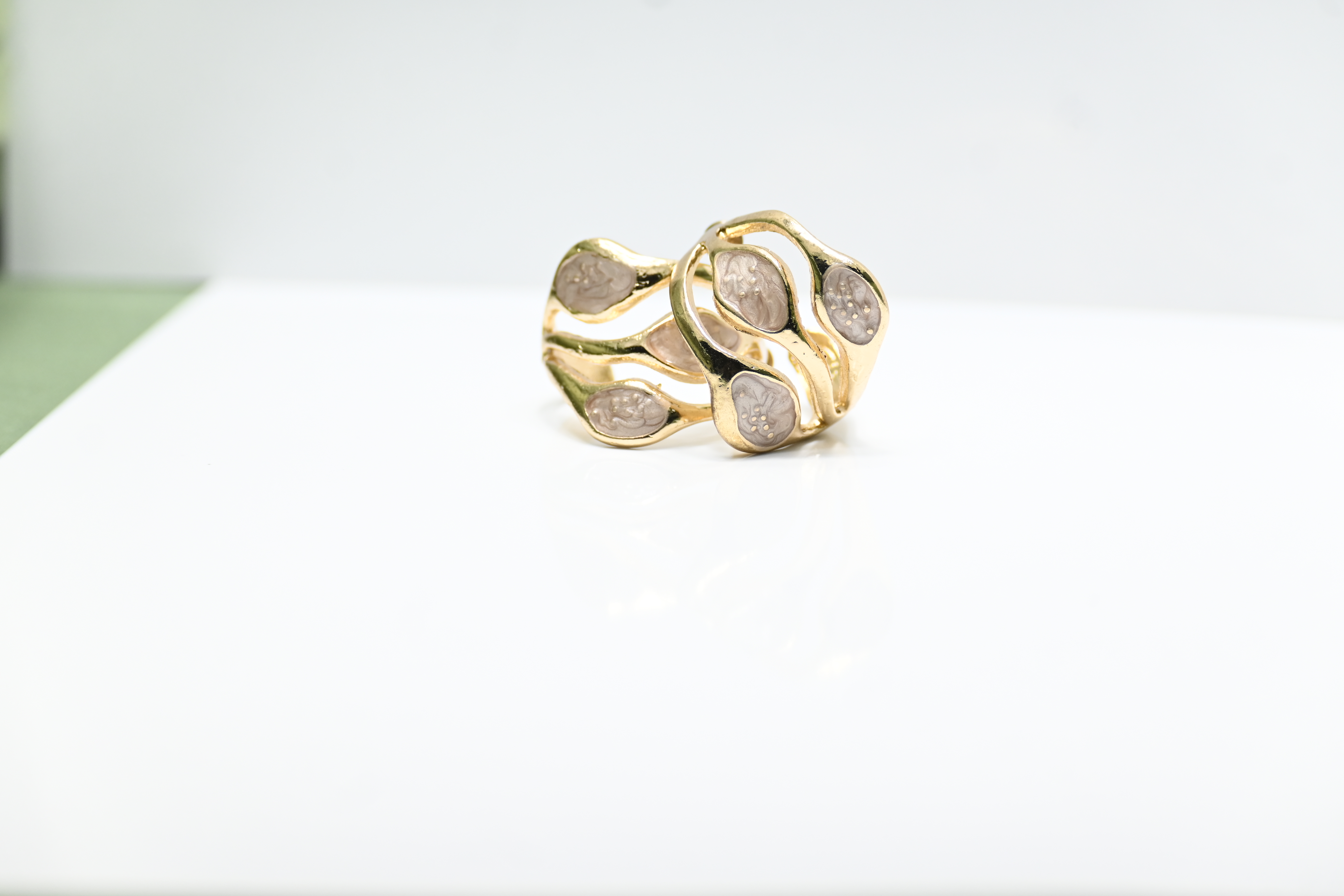 Rose Wave Hoops