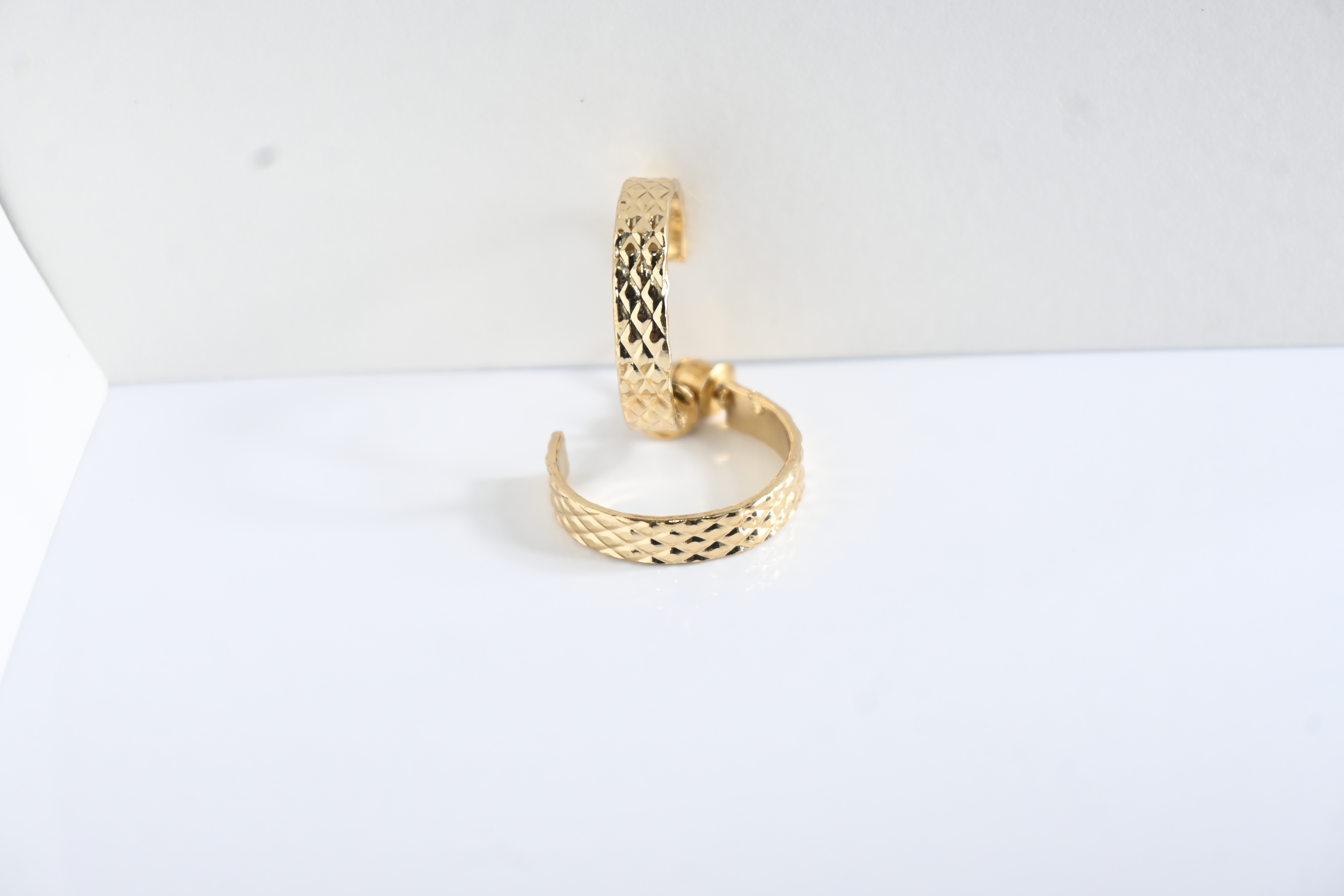 Etched Hoops