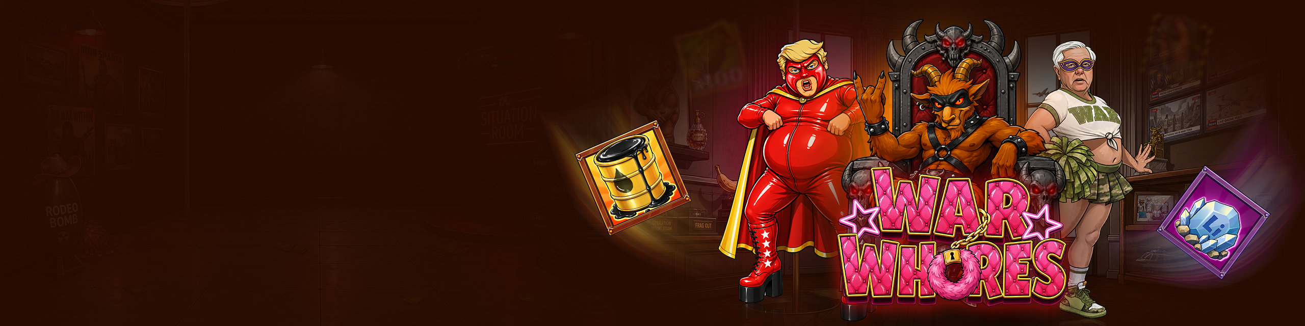 War Whores Slot Review: War Becomes Entertainment