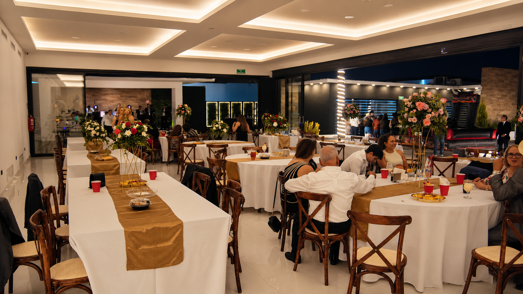Salón principal de Quinta El Capricho