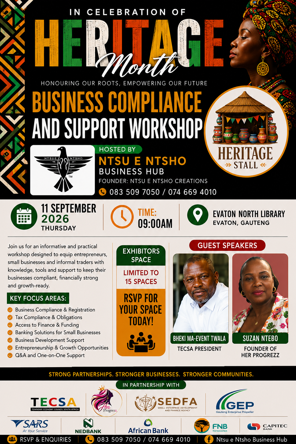 Community business compliance and support workshop 