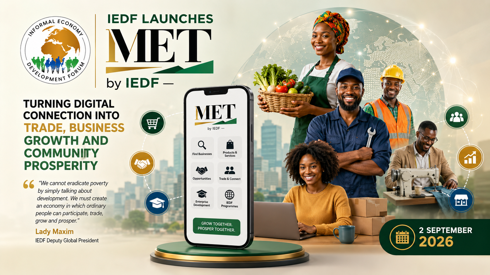 IEDF LAUNCHES MET by IEDF