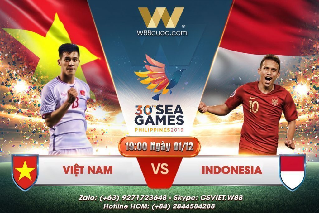SOI KÈO VIỆT NAM VS INDONESIA | 19:00 NGÀY 01/12/2019 - W88 MINIGAME