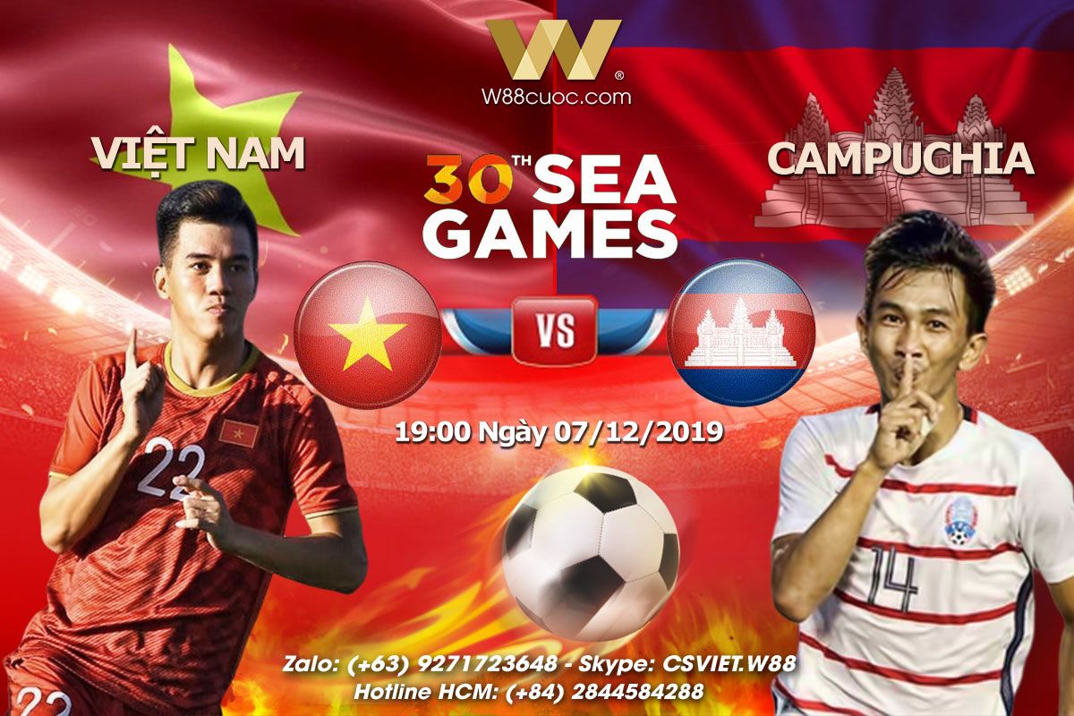 Soi kèo U22 Việt Nam vs U22 Campuchia, 19h00 ngày 07/12, Sea Games 30