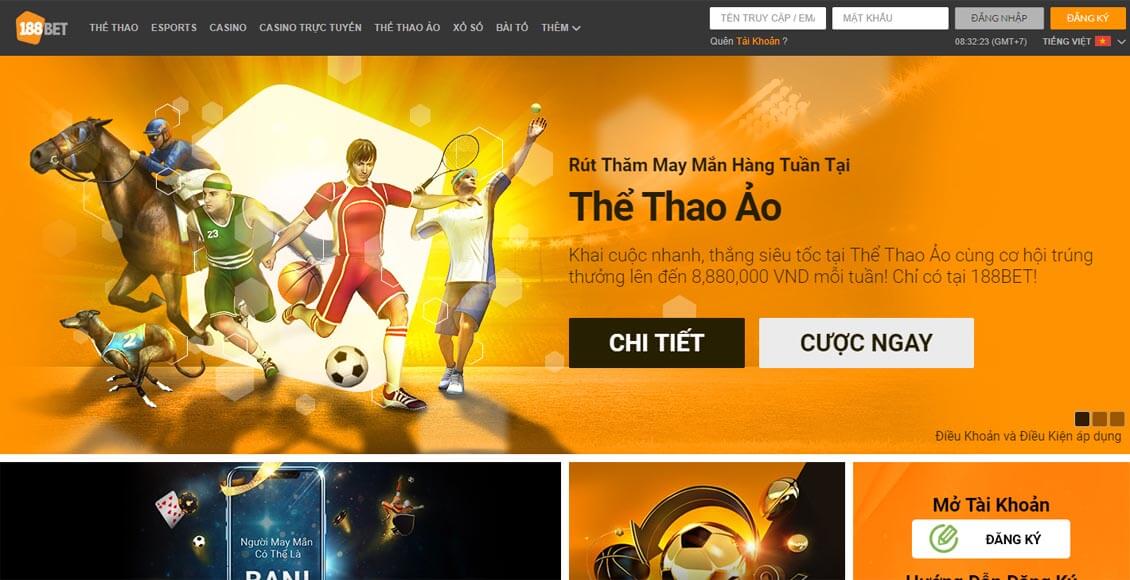 hoàn trả cược thể thao ảo