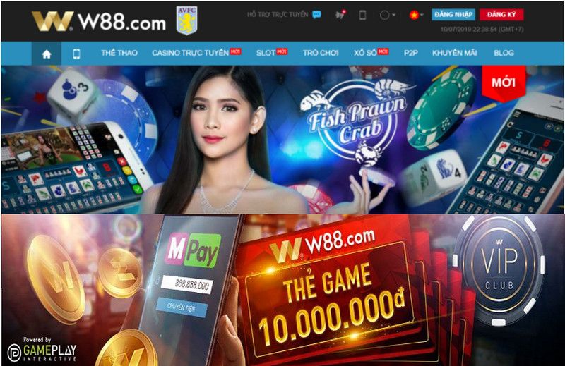 Gửi MPAY, rinh quà liền tay tại W88