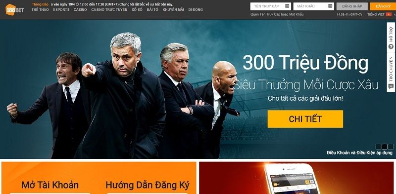 Hướng Dẫn Xem Kèo Tại 188BET Giúp Việc Cá Cược Trở Nên Dễ Dàng