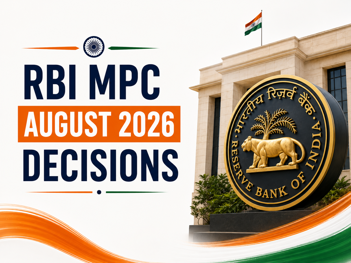 RBI MPC August 2026: Repo Rate Steady at 5.25% & New UCB Licensing Draft Explained
