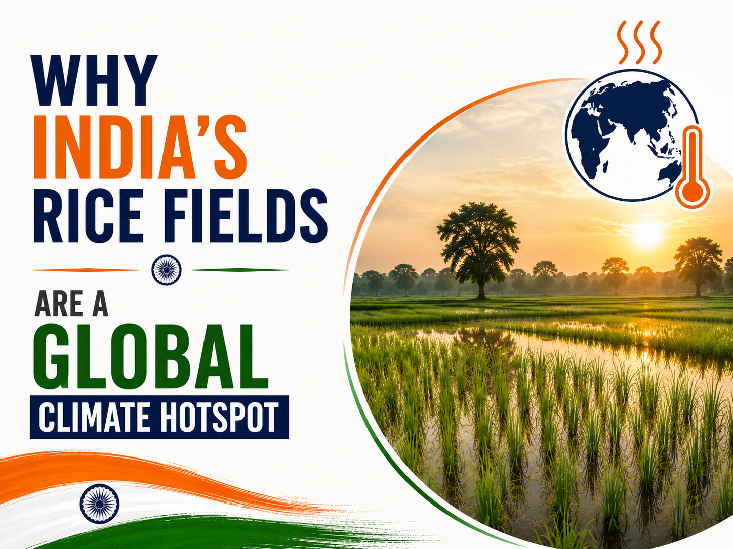 The Methane Trap: Why India's Rice Fields Are a Global Climate Hotspot