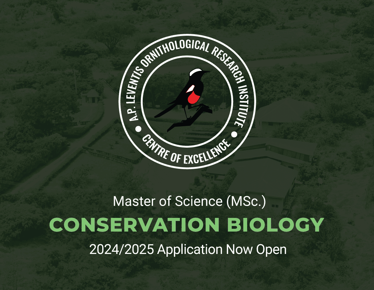 MASTER OF SCIENCE (M.Sc) IN CONSERVATION BIOLOGY 2024/2025 SESSION UNIVERSITY OF JOS BIOLOGICAL CONSERVATORY.